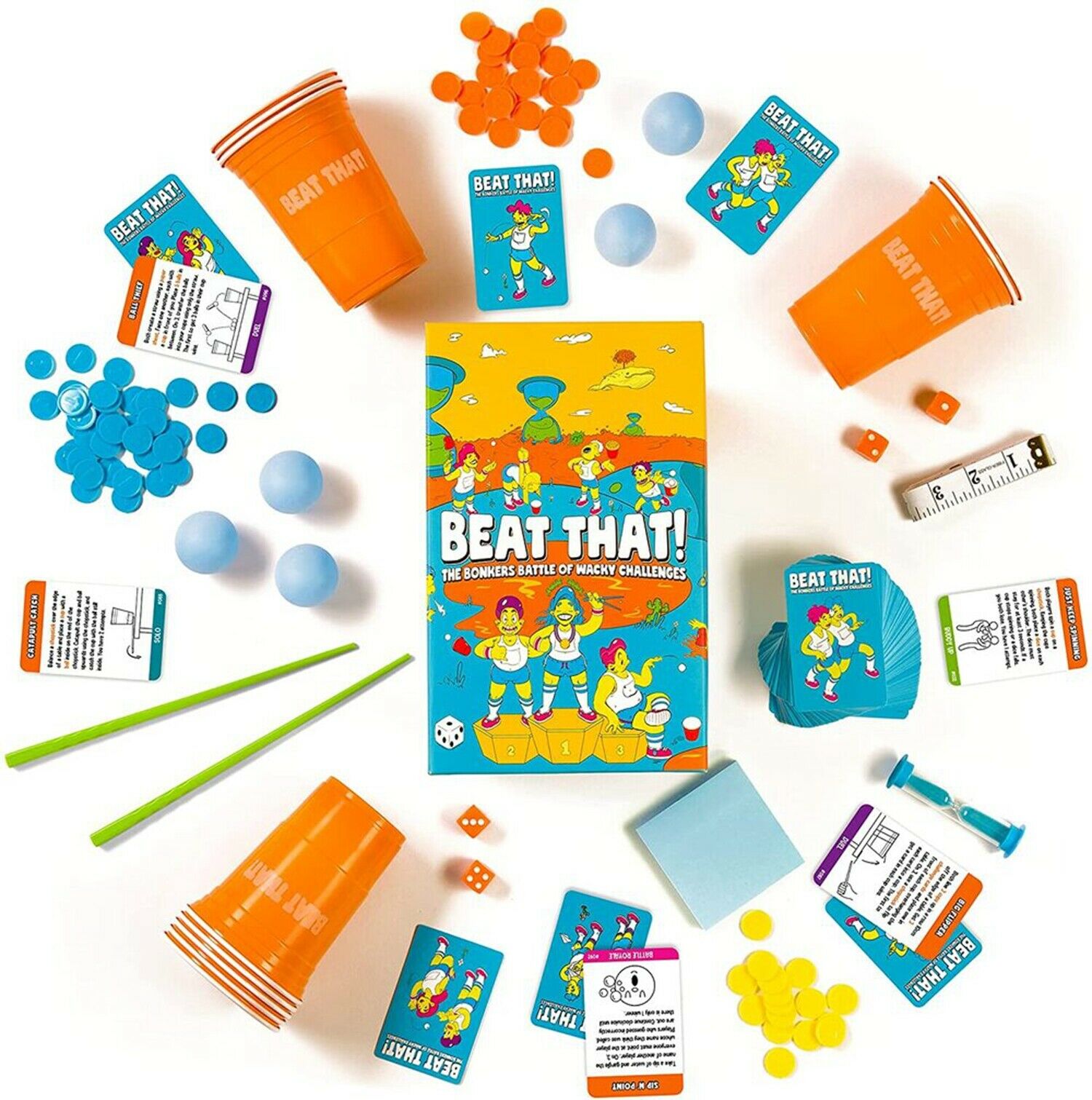Beat That! Tabletop 2 - 8 Players Board Game Beat That! Tabletop 2 - 8 Players Board Game